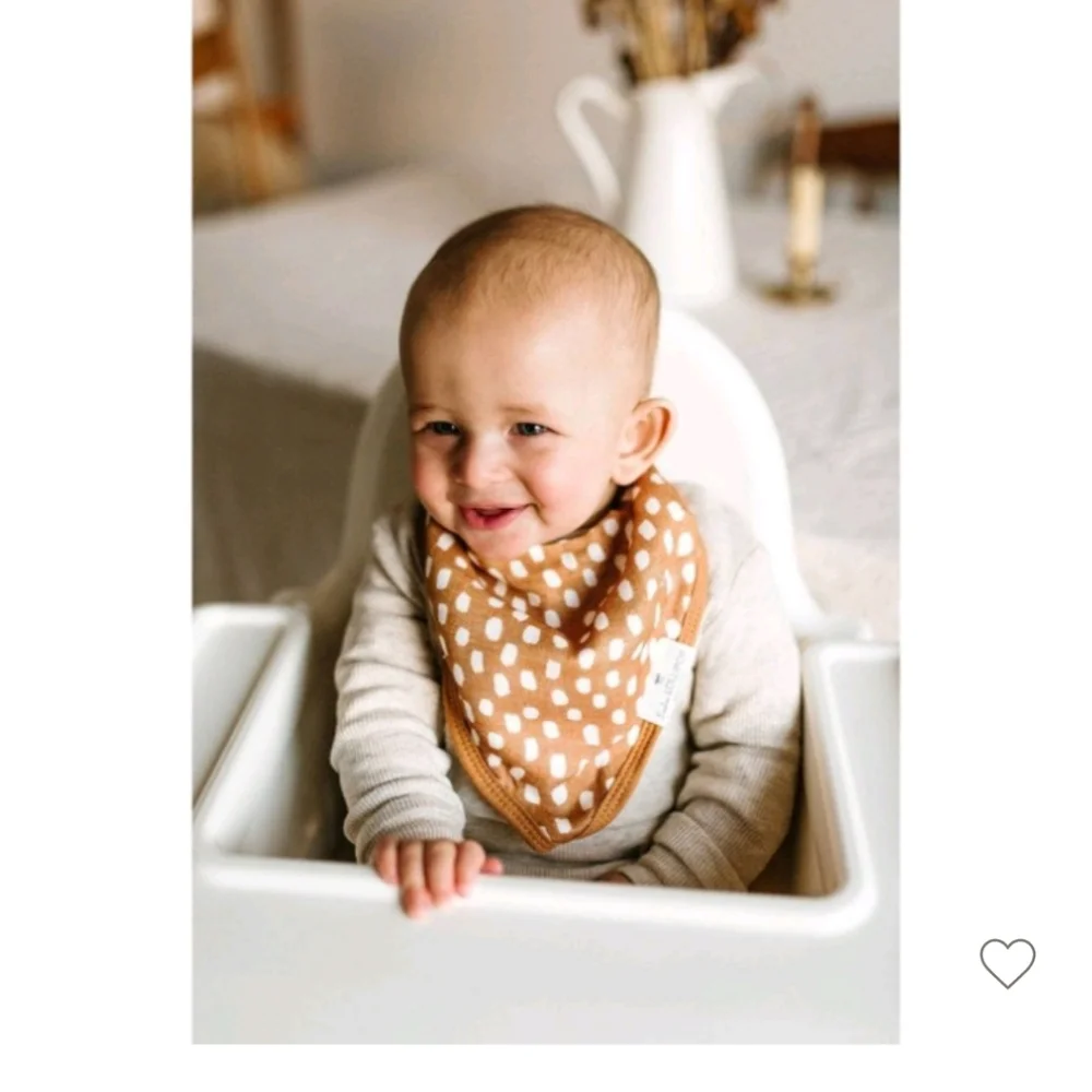 Loulou Lollipop 2pk Muslin Bandana Bib Set